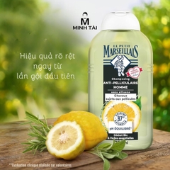 Dầu Gội Trị Gàu Nam Le Petit Marseillais Hữu Cơ & Tinh Dầu chanh vàng Thiên Nhiên