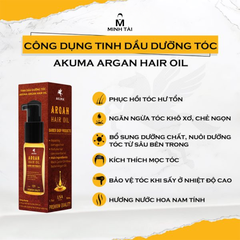 Tinh Dầu Dưỡng Tóc AKUMA Argan Hair Oil
