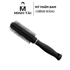 Lược Tròn Tạo Phồng Tóc - Lược tròn đen cổ bạc