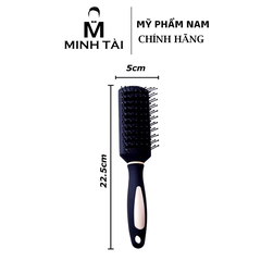Lược bán nguyệt tạo phồng tóc chuôi vàng - Lược sấy uốn tóc