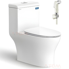 Bệt khối viglacera V45 xả vanh