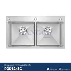 Chậu rửa bát handmade 2 hố cân RGS-8245C