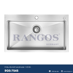 Chậu rửa bát handmade 1 hố RGS-7545
