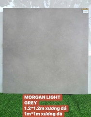 gạch ấn 120x120 MORGAN LIGHT GREY (XƯƠNG TRẮNG)