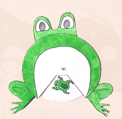 Đĩa xoay mô tả vòng đời của ếch – Học liệu thực hành STEM