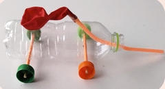 Xe phản lực – Học liệu thực hành STEM