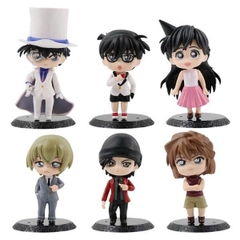 Mô Hình Thám Tử Lừng Danh Conan Bộ 6 Nhân Vật Dáng Đứng