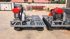 Xe bánh xích chở máy khoan nhập khẩu Trung Quốc