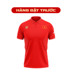 [Hàng đặt trước] Áo Polo Đội Tuyển Quốc Gia Bóng Rổ Việt Nam SG33