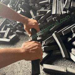 Square Sawdust Briquette Charcoal