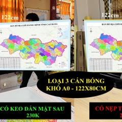 Bản Đồ Cao Bằng cập nhật 2026 có cả tên xã phường mới và cũ chi tiết