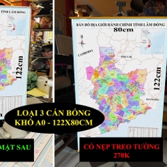 Bản Đồ Lâm Đồng (Đắk Nông, Bình Thuận và Lâm Đồng) cập nhật 2026