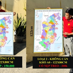 Bản Đồ Khánh Hòa (Ninh Thuận và Khánh Hòa) cập nhật 2026