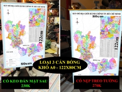 Bản Đồ TP Hồ Chí Minh (Bà Rịa - Vũng Tàu, Bình Dương và TP HCM) cập nhật 2026