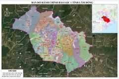 Bản đồ thiết kế theo yêu cầu cho từng xã phường mới, tỉnh thành, vùng miền và doanh nghiệp. In trên mọi kích thước