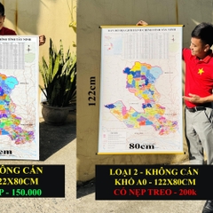 Bản Đồ Tây Ninh (Tây Ninh và Long An) cập nhật 2026 có cả tên xã phường mới và cũ chi tiết