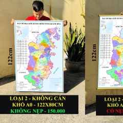 Bản Đồ Khánh Hòa (Ninh Thuận và Khánh Hòa) cập nhật 2026