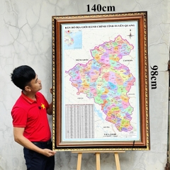 Bản Đồ Tuyên Quang cập nhật 2026 có cả tên xã phường mới và cũ chi tiết