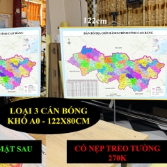 Bản Đồ Cao Bằng cập nhật 2026 có cả tên xã phường mới và cũ chi tiết