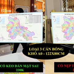 Bản Đồ Lạng Sơn cập nhật 2026 có cả tên xã phường mới và cũ chi tiết