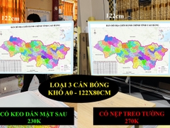 Bản Đồ Cao Bằng cập nhật 2026 có cả tên xã phường mới và cũ chi tiết