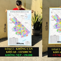 Bản Đồ TP Cần Thơ (Sóc Trăng, Hậu Giang và TP Cần Thơ) cập nhật 2026 có cả tên xã phường mới và cũ chi tiết