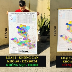Bản Đồ Tây Ninh (Tây Ninh và Long An) cập nhật 2026 có cả tên xã phường mới và cũ chi tiết