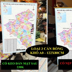 Bản Đồ Tuyên Quang cập nhật 2026 có cả tên xã phường mới và cũ chi tiết