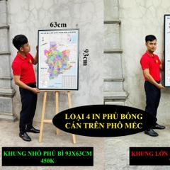Bản Đồ Lâm Đồng (Đắk Nông, Bình Thuận và Lâm Đồng) cập nhật 2026