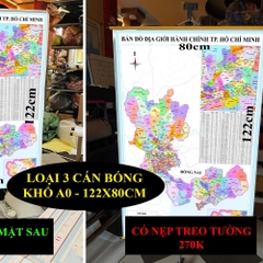 Bản Đồ TP Hồ Chí Minh (Bà Rịa - Vũng Tàu, Bình Dương và TP HCM) cập nhật 2026