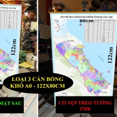 Bản Đồ Quảng Trị (Quảng Bình và Quảng Trị) cập nhật 2026