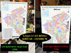 Bản Đồ Tuyên Quang cập nhật 2026 có cả tên xã phường mới và cũ chi tiết