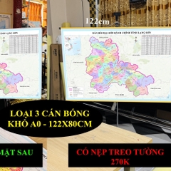 Bản Đồ Lạng Sơn cập nhật 2026 có cả tên xã phường mới và cũ chi tiết