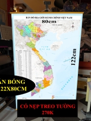 Bản Đồ Việt Nam mới nhất 2026 In siêu nét trên đề can chống nước Dễ Tra Cứu Chính Xác chi tiết