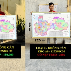 Bản Đồ Bắc Ninh (Bắc Ninh và Bắc Giang) cập nhật 2026