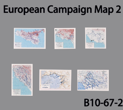 Đồ Chơi Lắp Ráp Phụ Kiện Set Gạch Lắp Ráp In Bản Đồ Chiến Dịch Các Chiến Dịch WW2 In UV Cao Cấp