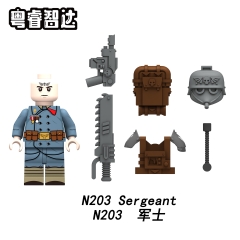 Đồ Chơi Lắp Ráp Mô Hình Chiến Binh Warhammer N201 - N208