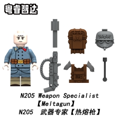 Đồ Chơi Lắp Ráp Mô Hình Chiến Binh Warhammer N201 - N208