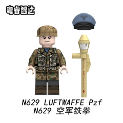 Đồ Chơi Lắp Ráp Mô Hình Nhân Vật Quân Đội N629 - N632