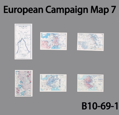 Đồ Chơi Lắp Ráp Phụ Kiện Set Gạch Lắp Ráp In Bản Đồ Chiến Dịch Các Chiến Dịch WW2 In UV Cao Cấp