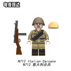 Đồ Chơi Lắp Ráp Mô Hình Nhân Vật Chiến Binh Ý