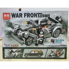 Non Lego Army xe chiến đấu quân sự - Lego lắp ráp xe chiến quân sự - BRICKIE PRICK