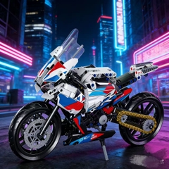 Đồ Chơi Lắp Ráp Mô Hình Xe Moto
