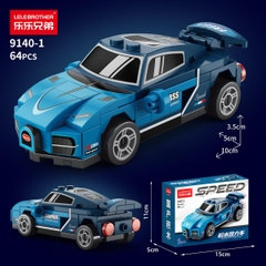 Đồ Chơi Lắp Ráp Mô Hình Xe Đua Cyber Punk Tỉ Lệ 1:14, 1:18, 1:20 Chạy Được Kéo Thả