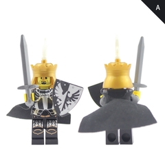Đồ Chơi Lắp Ráp Trung Cổ Minifigure Rồng Đen