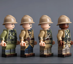 Đồ Chơi Lắp Ráp Minifigure Nhân Vật Lính Pháp WW2 Cao Cấp