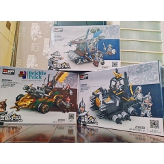 Non - Lego Thành Phố -  Lego Xe Chiến Tam Quốc - Đồ Chơi Lắp Ráp - Brickie Prick