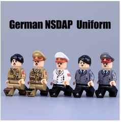 Đồ Chơi Lắp Ráp Mô Hình Nhân Vật Anh Họa Sĩ WW2 in 4 mặt