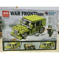 Non Lego Army xe chiến đấu quân sự - Lego lắp ráp xe chiến quân sự - BRICKIE PRICK