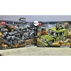 Non Lego Army xe chiến đấu quân sự - Lego lắp ráp xe chiến quân sự - BRICKIE PRICK